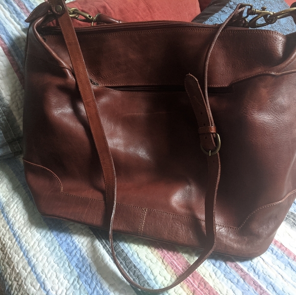 Genuine Leather Duffle unisex - Picture 4 of 8